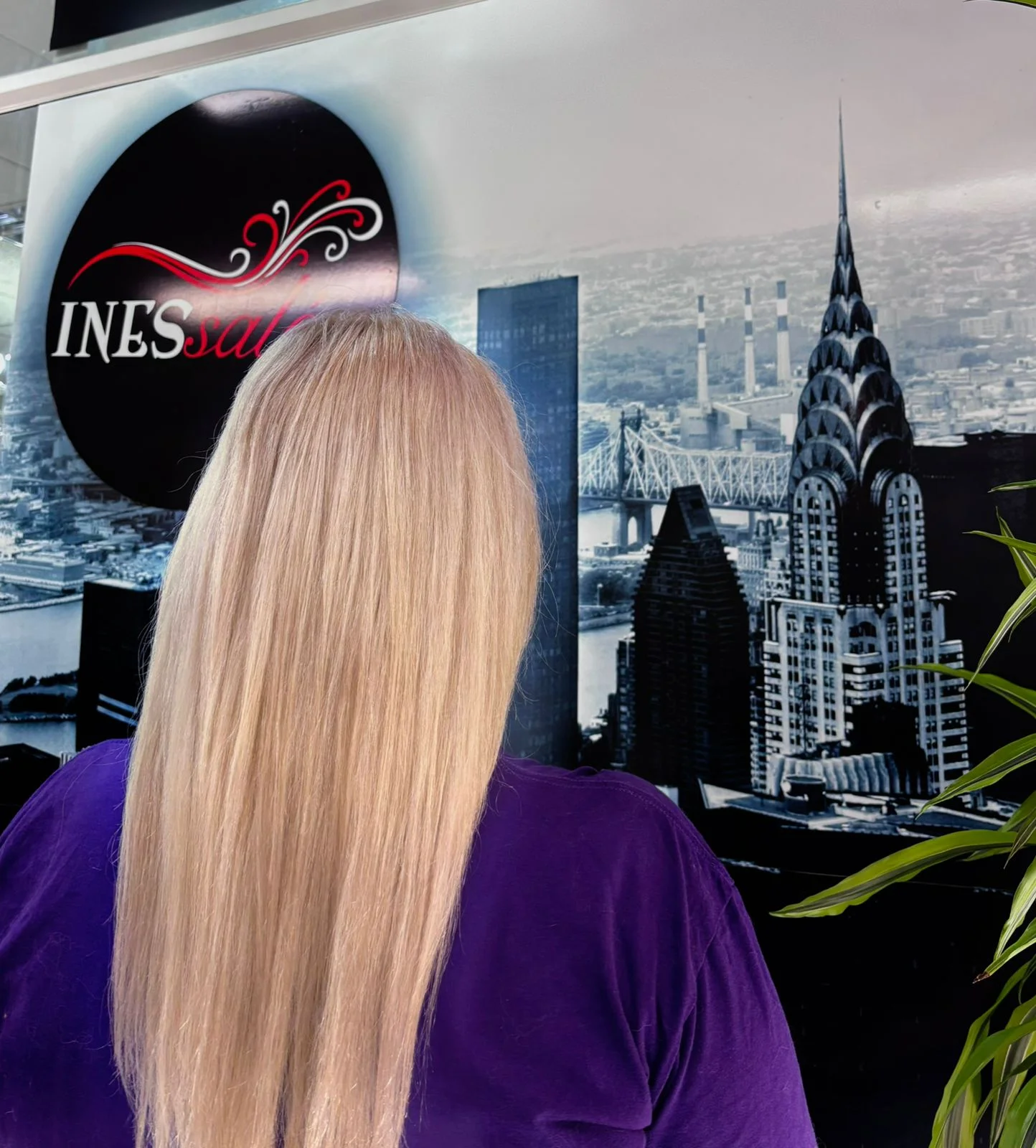 resultado de alisado permanente