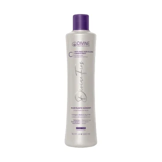 Acondicionador Reconstructor Anti-Frizz Divine Professional 300 ml con colágeno, biotina y aceite de açaí